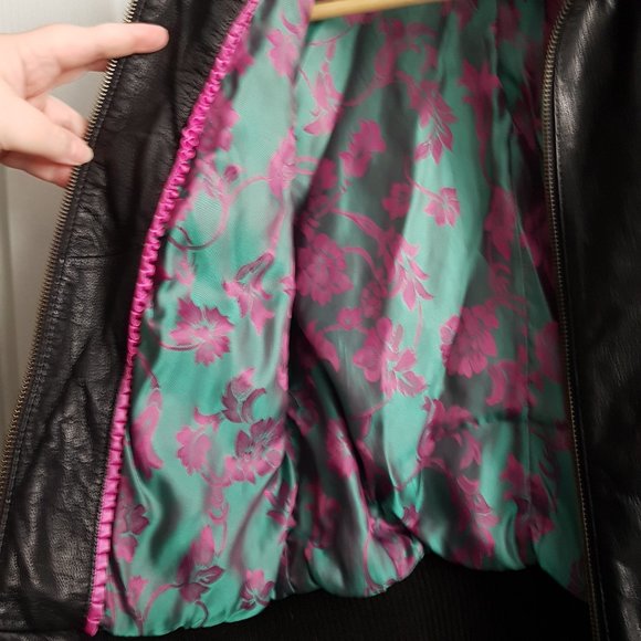 Danier Genuine Leather Biker Jacket - Picture 9 of 14